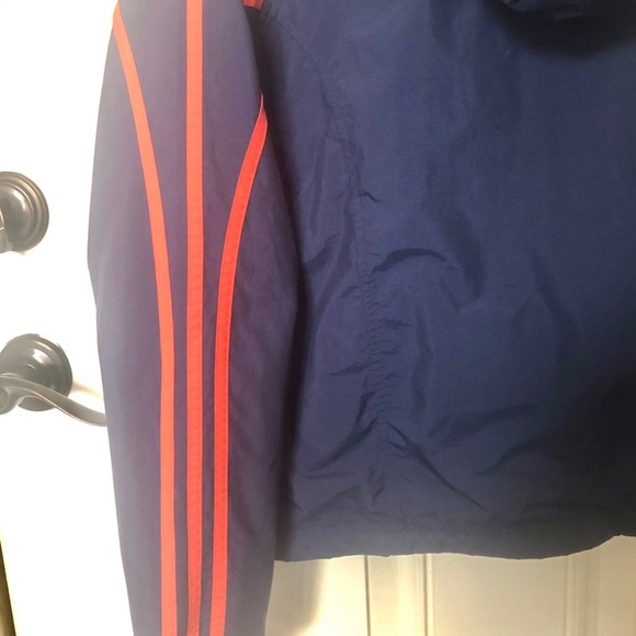 Adidas Ladies Navy Blue Jacket-Large - Picture 5 of 8